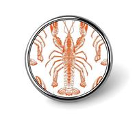 Dark Green Dragonfly Round Lapel Pin - 1 Inch Lightweight Aluminum Alloy Badge for Shirts Jackets & Gifts
