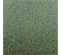 Dark Green Glitter Cast Acrylic Sheet, 3mm thick (250x150mm)