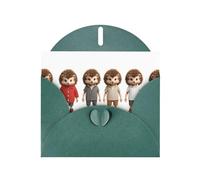 Dark Green Greeting Card YYHWHJDE Various outfits for the little hedgehog Picture Perfect for Valentine's Day, Wedding Anniversary & Party Invitations
