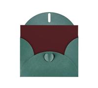 Dark Green Holiday greeting check blank card and pearl beautiful blank note block VVXBHGR Wine red Pattern