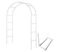 Dark Green Metal Garden Arch for Climbing Plants, Wedding Decor & Outdoor Party Decoration, Arceau À Rosiers Tuteur Colonne - Perfect for Indoor & Outdoor Use
