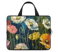 Dark Green Plants Laptop Case Sleeve 15inch Business Travel Protective Computer Carrying Cover Briefcase Handbags for Laptop Or Tablet