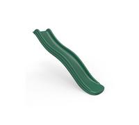 (Dark Green) Rebo 6ft (175cm) Universal Childrens Plastic Garden Wave Slides