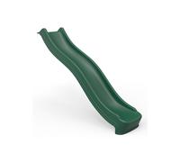 (Dark Green) Rebo 8ft (220cm) Universal Childrens Plastic Garden Wave Slides