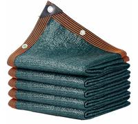 Dark Green Shade Net with Eyelets 85% Sun Block 3X6m Greenhouse Shade Cloth Breathable Sun Sail for Patio Balcony Garden Plants Chicken Coop Outdoor Privacy.