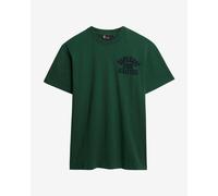 Dark green short-sleeved Superdry Athletic Superstate Logo t-shirt. - XXL