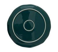 Orsina Textured Side Plate,dark Green Porcelain Dish,embossed Ceramic Plate,decorative Dinner Plate For Meals