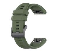 (Dark Green) Silicone Watch Band For Garmin Tactix 7