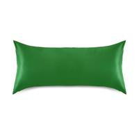 Dark Green Solid Color Pure Plain Decorative Body Pillow Cases King Size Bolster Pillow case Cover King Size Pillows case fundas para almohadas Grandes 20x40 inches
