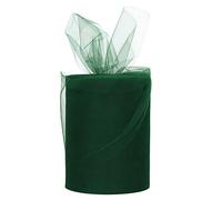 Dark Green Tulle Roll Spool 6 Inch x 100 Yards for Tulle Decoration