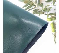 Dark Green Vegan Leather Fabrics from Olive Pomace, 100% Plant Based, Awarded, Next-Gen Sustainable Materials, Leathers for Art & Crafts - A4 Sample (21x29.7cm)
