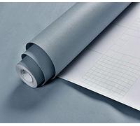 Dark Green Vinyl Adhesive Paper - 60x800CM Peel & Stick Wallpaper for Kitchen Furniture, Doors & Walls - Ideal for Home Renovation & DIY Projects, Easy to Use