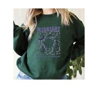 (Dark Green, XL) Meet Me At Midnight Sweatshirt Taylor Midnights Album Hoodie