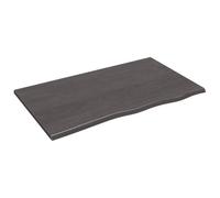 (dark grey, 100 x 60 x 2 cm) vidaXL Table Top Wooden Desk Top Dining Table Top Untreated Solid Wood Oak