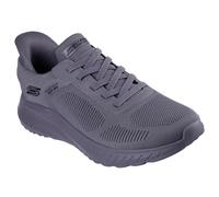 Skechers BOBS Sport Squad Chaos Solid Step Textile Men's Dark Grey Trainers - UK 11 / EU 46 / US 12
