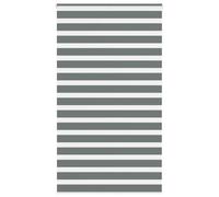 (dark grey, 120 x 200 cm) vidaXL Zebra Blind Fabric Polyester