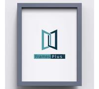 Dark Grey 12x8 (30.5x20.3cm) Photo Picture Poster Frame - Modern Sleek Range, 24mm Flat, Hang or Stand