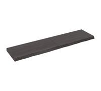 (dark grey, 160 x 40 x 6 cm) vidaXL Table Top Wooden Desk Top Dining Table Top Untreated Solid Wood Oak