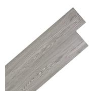 vidaXL Self-adhesive PVC Flooring Planks 2.51 m 2 mm Dark Grey, Grey