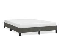 Bed Frame Mattress Foundation Bedroom Upholstered Bed Bedstead Velvet vidaXL