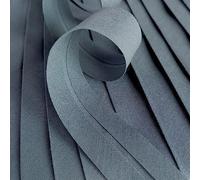 Dark Grey 25mm Wide Bias Binding Edge Tape - Pre-Folded - Poly Cotton - 25 Metre Full ROLL