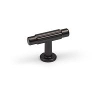 Dark Grey 50mm Cabinet Pull Gunmetal Cupboard Door Drawer Handle Knob Wardrobe Furniture Replacement Upcycle