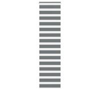 (dark grey, 60 x 230 cm) vidaXL Zebra Blind Dark Grey 60x230 cm Fabric Width 55.9 cm Polyester
