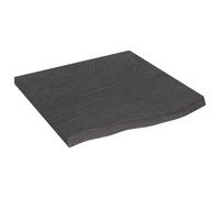 (dark grey, 60 x 60 x 4 cm) vidaXL Table Top Wooden Desk Top Dining Table Top Untreated Solid Wood Oak