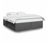 (dark grey, 6ft super king size) vidaXL Bed Frame without Mattress Bed Base Bedstead Mattress Foundation Fabric