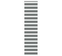 (dark grey, 70 x 200 cm) vidaXL Zebra Blind Dark Grey 60x230 cm Fabric Width 55.9 cm Polyester