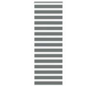 (dark grey, 70 x 230 cm) vidaXL Zebra Blind Dark Grey 60x230 cm Fabric Width 55.9 cm Polyester