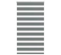 (dark grey, 90 x 100 cm) vidaXL Zebra Blind Fabric Polyester