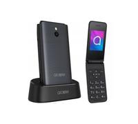 (Dark Grey) Alcatel 3082X 4G Flip Phone SIM Free - Clamshell