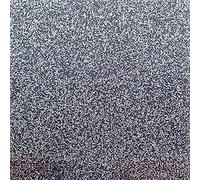 Dark Grey Glitter Cast Acrylic Sheet, 3mm thick (250x150mm)