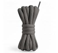Dark Grey Oval Trainer 120cm laces for Trainers, Sneakers, Running & Gym