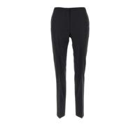 Dark Grey Stretch Polyester Blend Pant - female - Philosophy di Lorenzo Serafini - Slim-fit Trousers - Gray - S - Trousers S