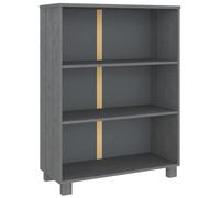(dark grey) vidaXL Book Cabinet Solid Wood Pine Storage Cabinet Furniture Multi Colours
