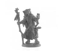 Dark Heaven Legends Catfolk Mage Miniature 25mm Heroic Scale Figure Reaper Miniatures
