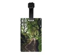 Dark Hedges Northern Ireland Luggage Tags Baggage Labels Suitcase Id Tag Set Handbag Tag Labels Travel Accessories Gift