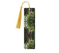 Dark Hedges Northern Ireland Print Wooden Bookmark Women Men Tassel Book Marks Bookmarks for Book Lovers Reading Accessories