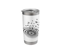 Dark Hole Pulling in Space Debris Stainless Steel Insulated Tumbler