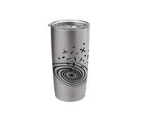 Dark Hole Pulling in Space Debris Stainless Steel Insulated Tumbler