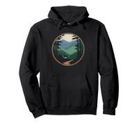 Dark Hollow Falls Hiker Waterfall Virginia Pullover Hoodie