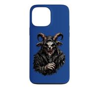 Dark Hooded Scary Goat Demon From Hell Horror Case for iPhone 13 Pro Max
