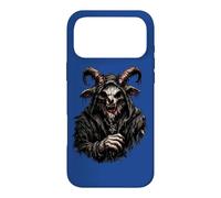 Dark Hooded Scary Goat Demon From Hell Horror Case for iPhone 17 Pro Max