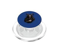 Dark Hooded Scary Goat Demon From Hell Horror PopSockets PopGrip for MagSafe
