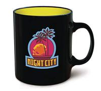 Dark Horse Deluxe Cyberpunk 2077 Night City Mug, Multicolor, 11 oz