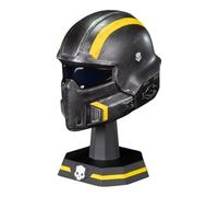 Dark Horse Helldivers 2:B-01 1:4 Scale Tactical Helmet Replica 4.5" Black Yellow
