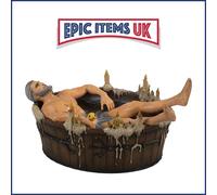 Geralt in Bath Statue from The Witcher