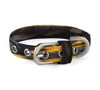 Dark Horse Under The Sunflowers Pet Collar, Adjustable Dog Collars with Buckle Stainless Steel D-Ring, Comfortable Collar for Small Medium Dogs and Cats